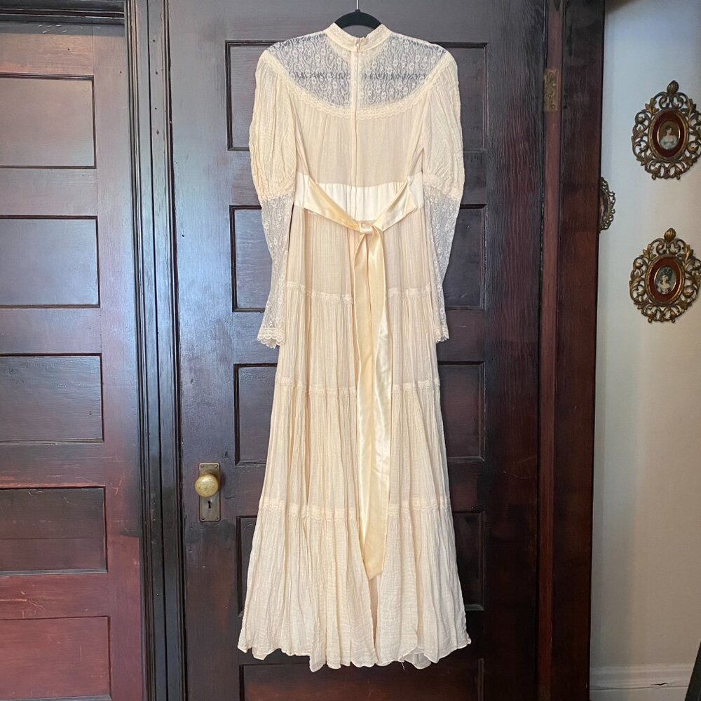 SOLD Vintage 70's Gunne Sax Dress - Picture 5 of 11